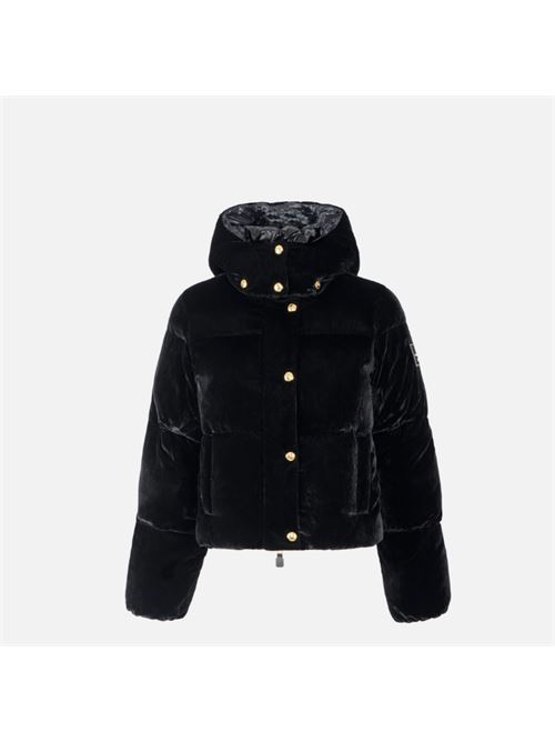 PIUMINO IN VELLUTO ELISABETTA FRANCHI | PI82D56E2110 Nero